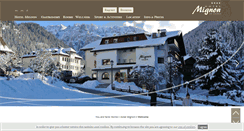 Desktop Screenshot of hotel-mignon.it